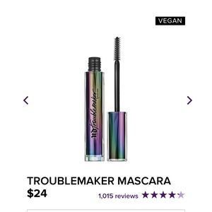 Urban Decay TroubleMaker black mascara used once